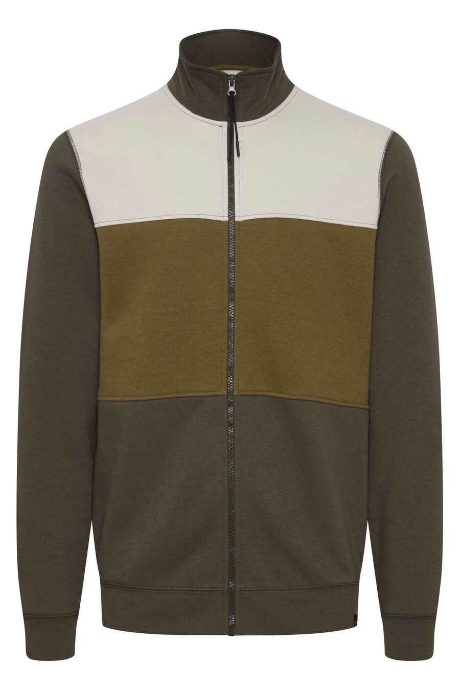 

Толстовка с капюшоном на молнии BLEND Block, цвет Light brown/Dark brown