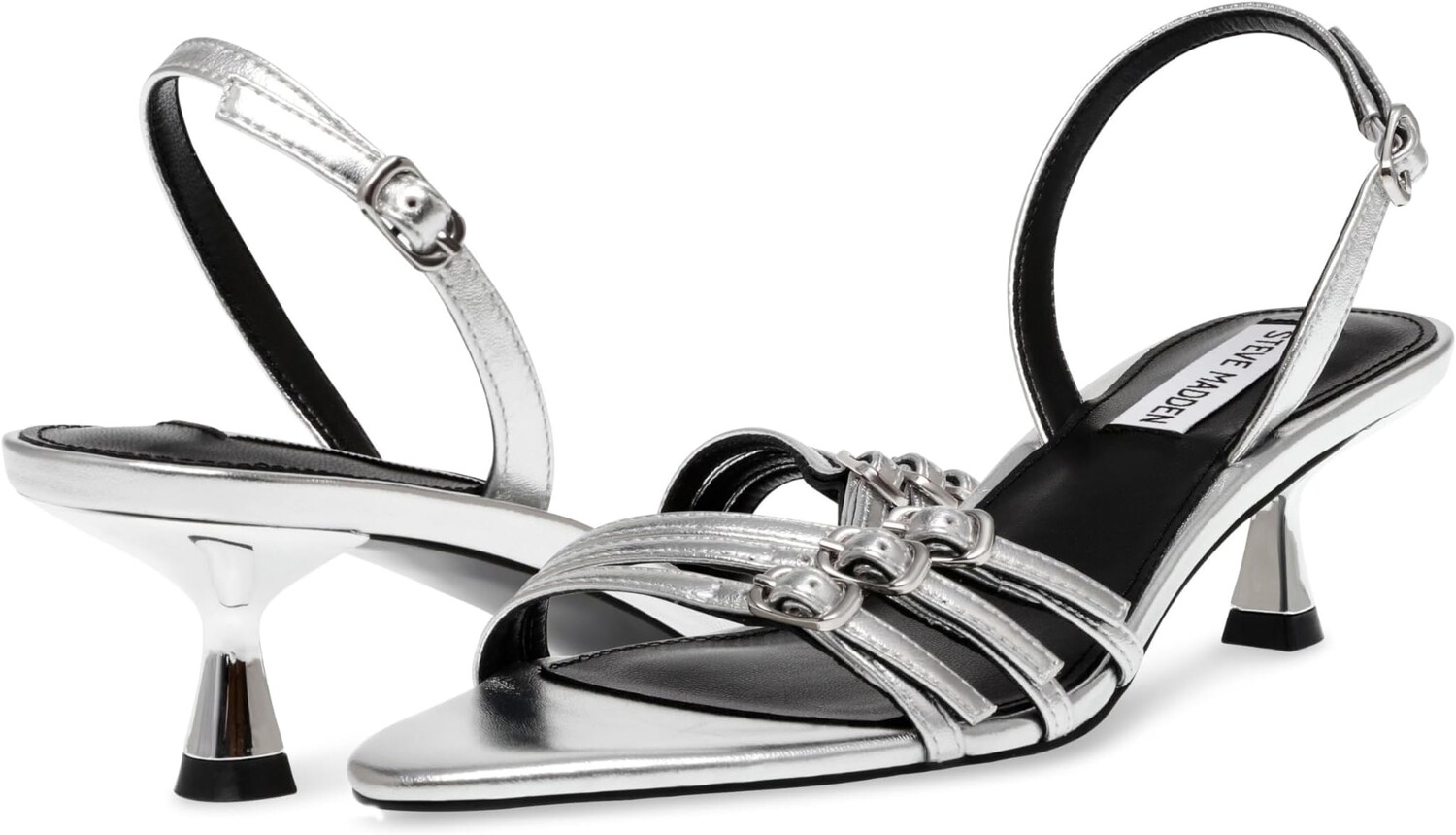 

Туфли Steve Madden Rapture, цвет Silver Leather