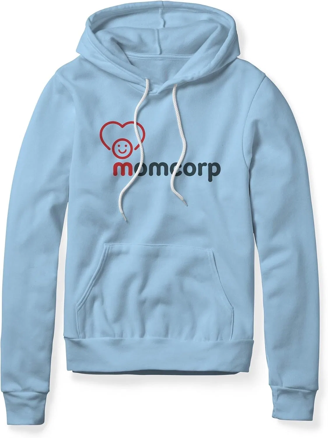 Худи MomCorp Logo, Light Blue