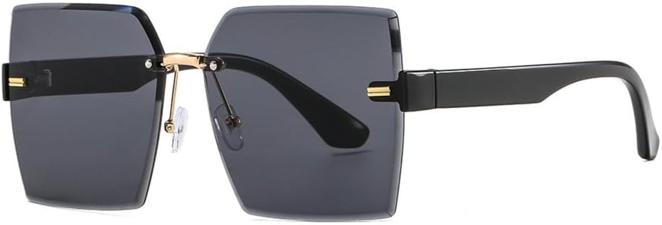 

Солнцезащитные очки MUTYNE Oulylan Square для женщин, роскошные винтажные солнцезащитные очки неправильной формы, градиентные, черно-розовые, с защитой от УФ-излучения UV400, 4