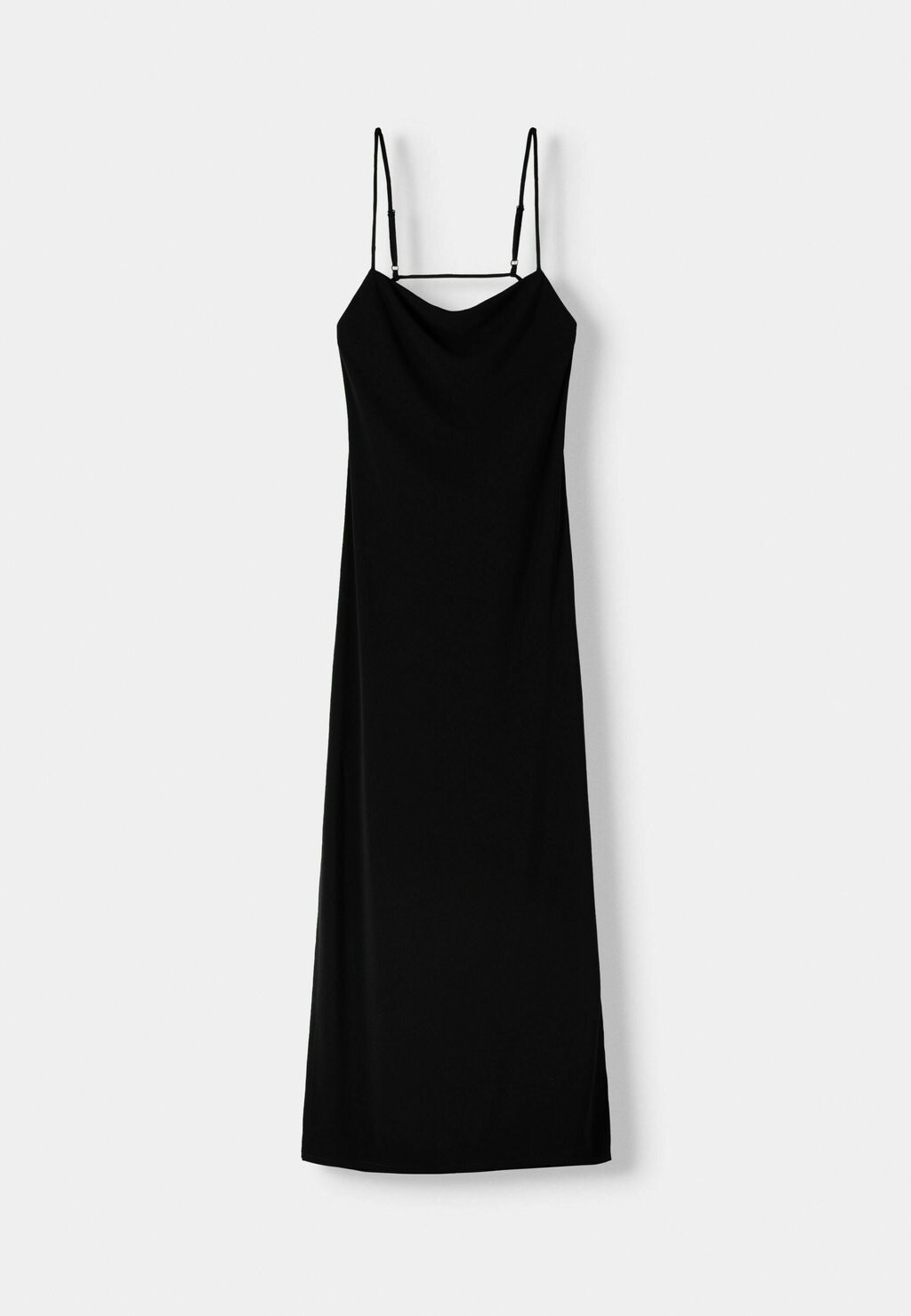

Дневное платье STRAPPY Bershka, черный деним