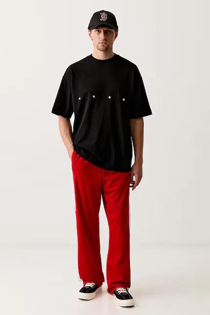 Спортивные штаны Adibreak TP Adidas Originals, красный — фото 2
