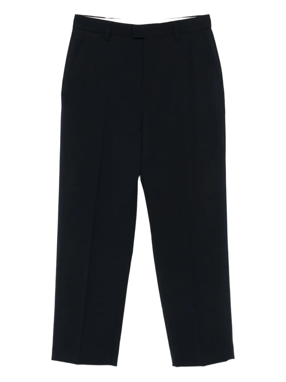 

Шерстяные брюки свободного кроя Sandro, синий