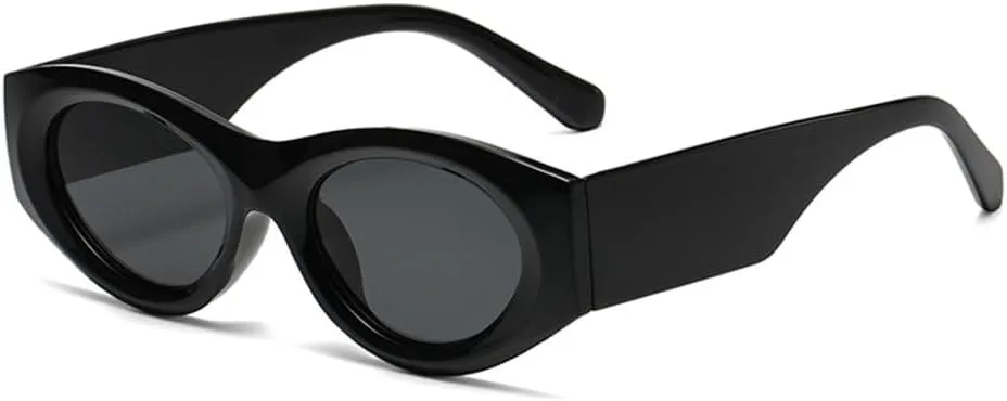 

Солнцезащитные очки LVTFCO прямоугольной формы для женщин, винтажные, «кошачий глаз», стильные, ретро, ​​розово-черные, с защитой от УФ-излучения UV400, Black