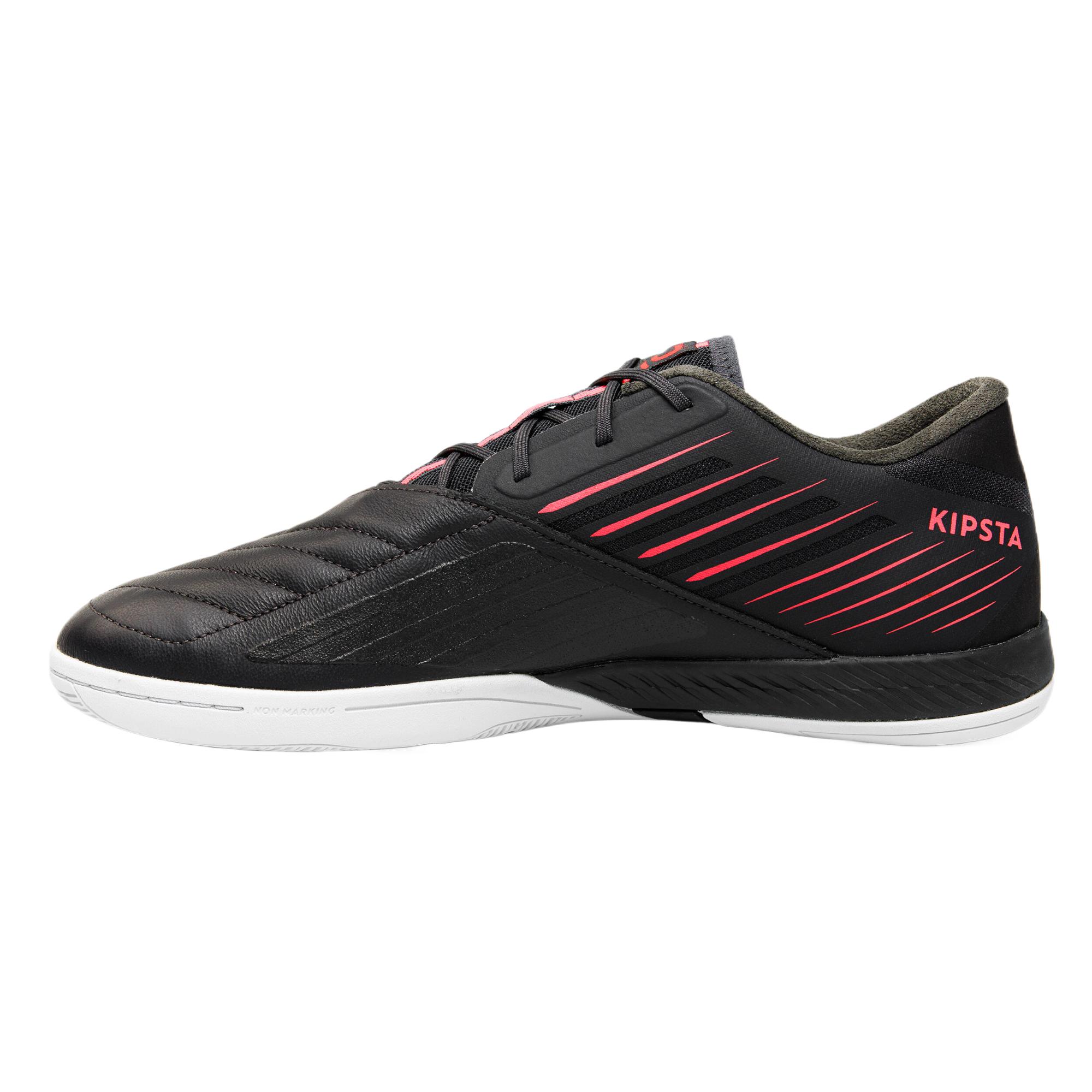 DECATHLON Футбольные бутсы Ginka Pro Cushioning мужские, карбоново-серые, флуоресцентно-кораллово-розовые