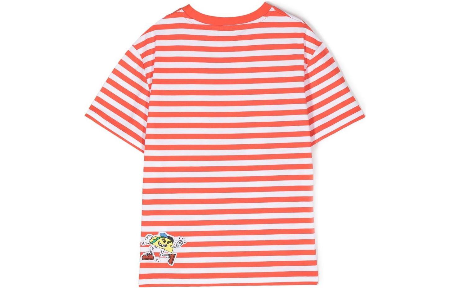 Stella McCartney Детская футболка красная Kids' — фото 4