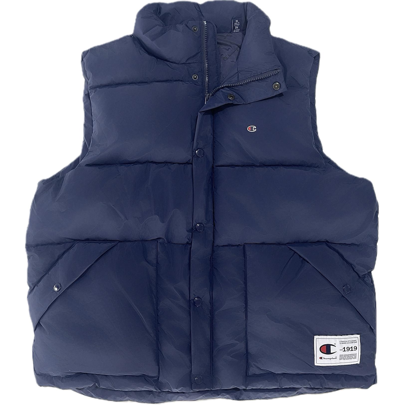 

Пуховик FW24 мужской Champion, темно-синий