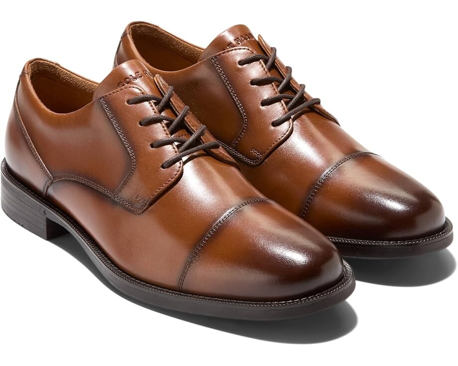 

Оксфорды Cole Haan Bedford Cap-Toe Oxfords, цвет British Tan