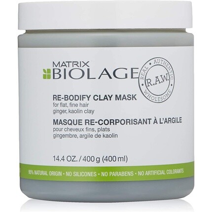 

Маска для волос Matrix RAW Rebodify 400 мл Biolage