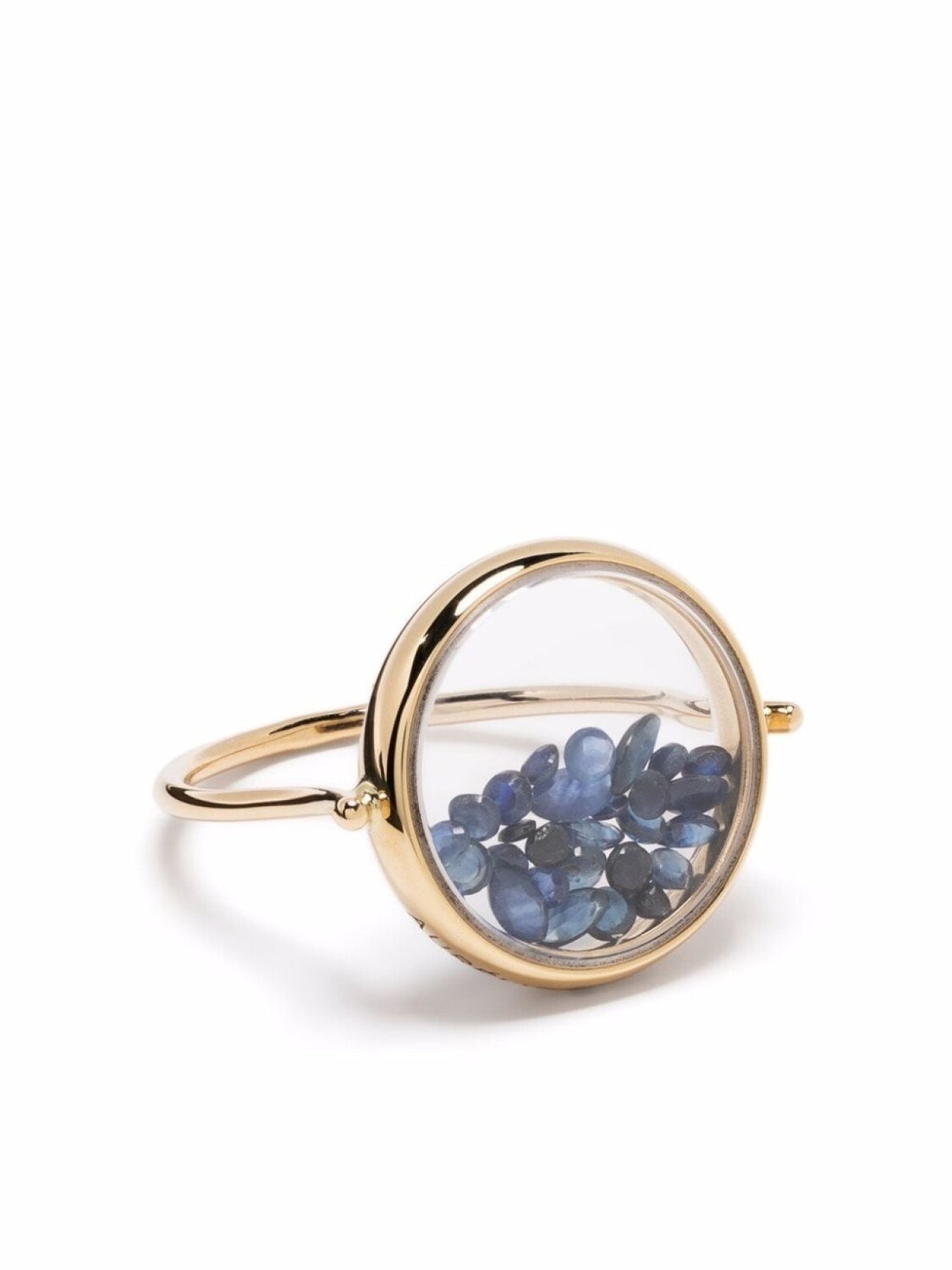 

Кольцо Chivor из желтого золота с сапфирами Aurelie Bidermann, золотой
