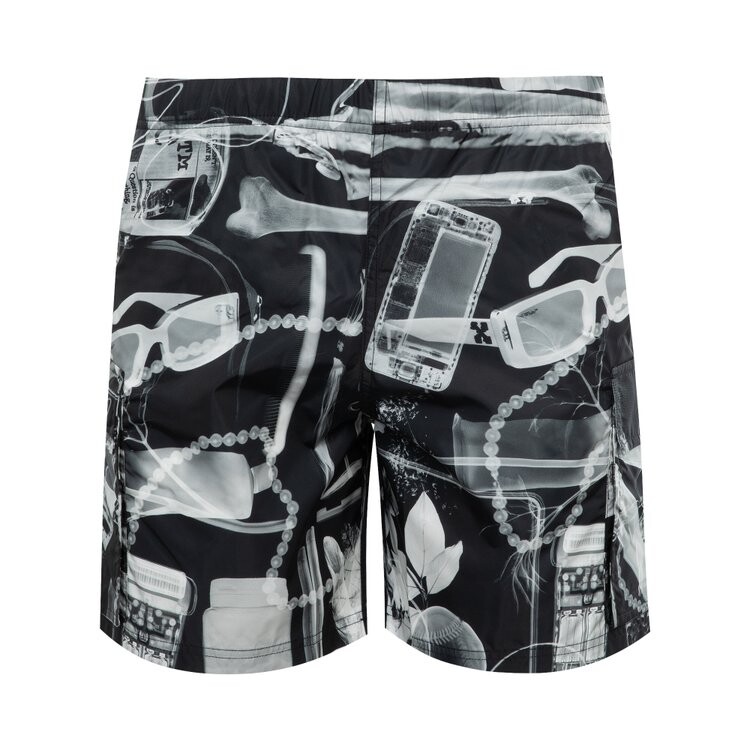 

Шорты для плавания Off-White X-Ray Cargo Swim Shorts, черный