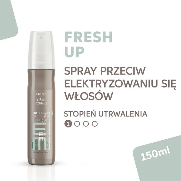 Освежающий антистатический спрей для вьющихся волос, 150 мл Wella Professionals Eimi nutri curls — фото 2