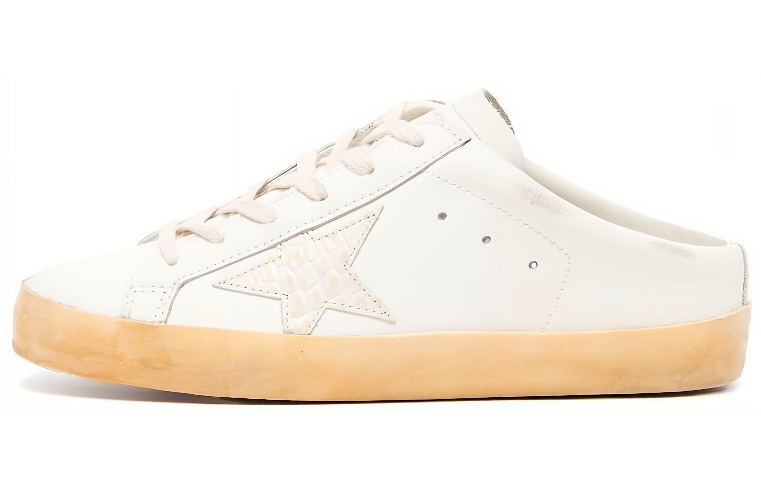 Мюли из кожи Superstar Golden Goose