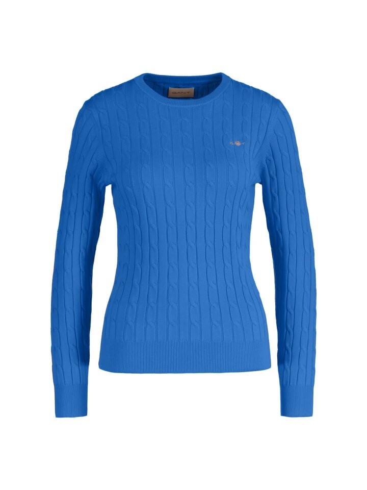 

Толстовка Gant Strickpullover, цвет Blau (Greece)