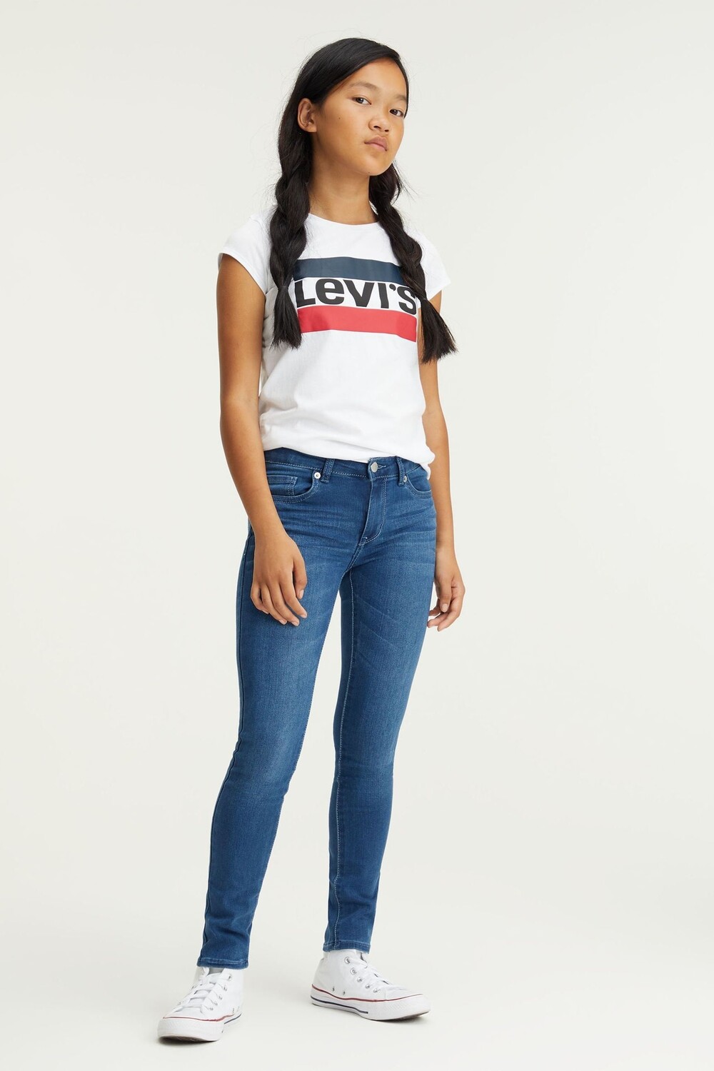 

Детские джинсы скинни 711 Levi's, синий