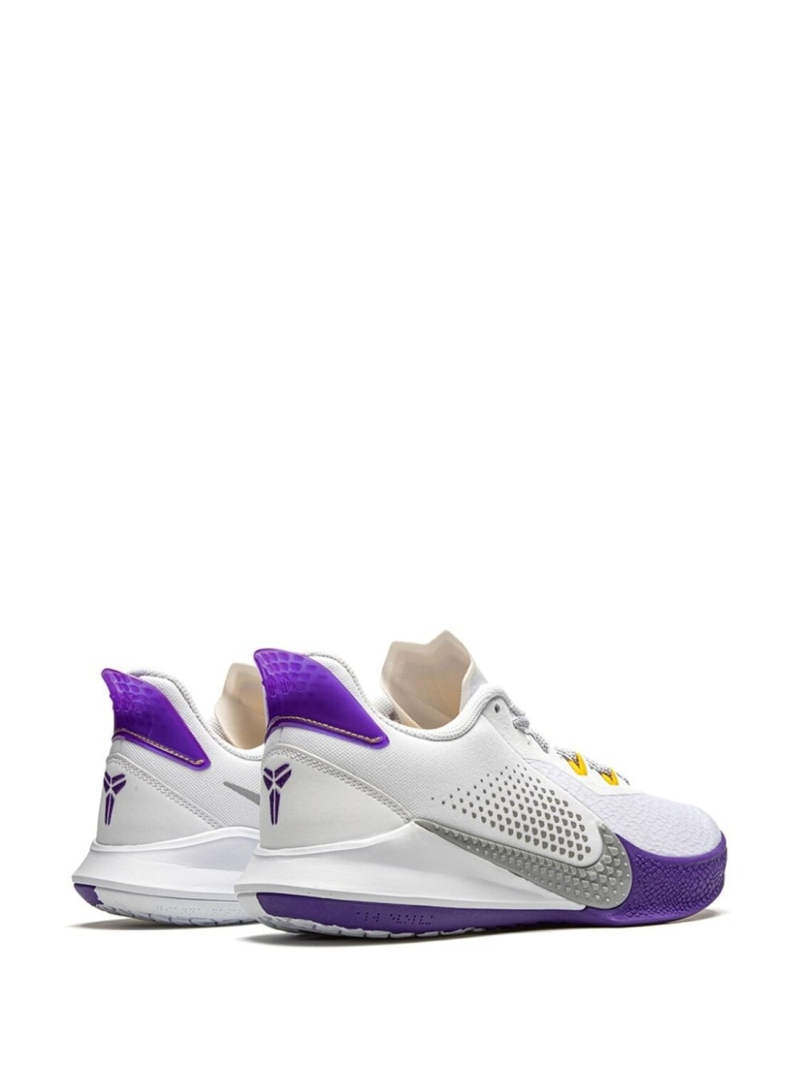 кроссовки Mamba Fury Lakers Home Nike, белый — фото 3