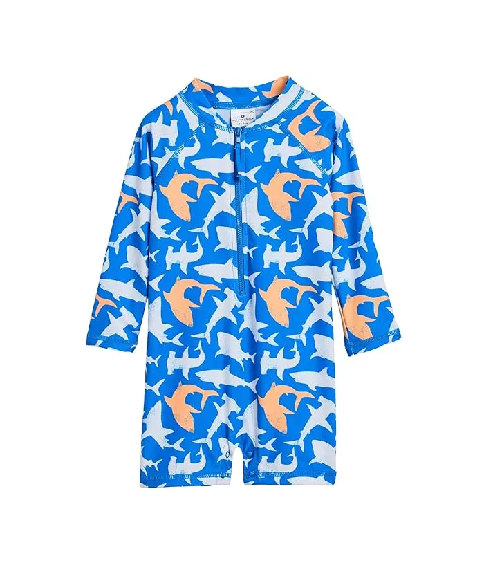 Солнцезащитный костюм с длинным рукавом Shark Squad Snapper Rock Kids, Blue