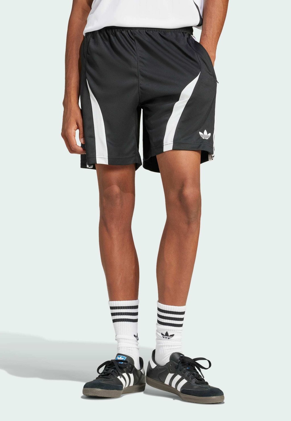 

Шорты TEAMGEIST SHO adidas Originals, черный