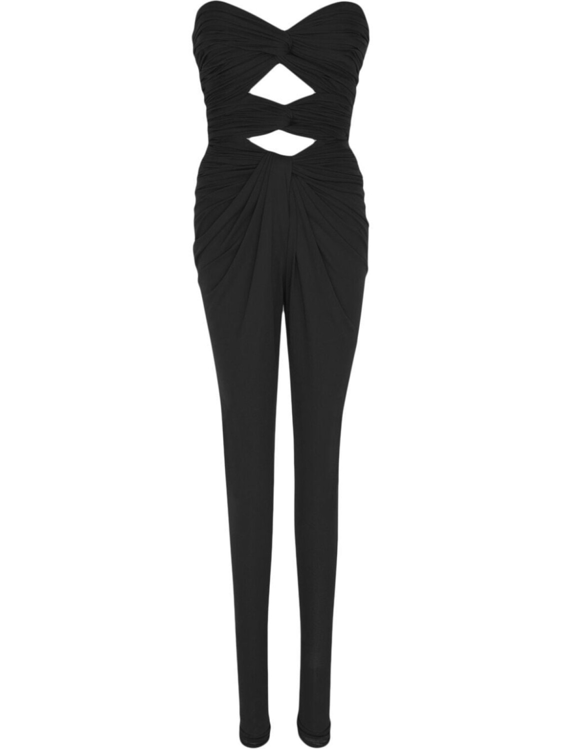 

Saint Laurent комбинезон с брюками скинни, черный
