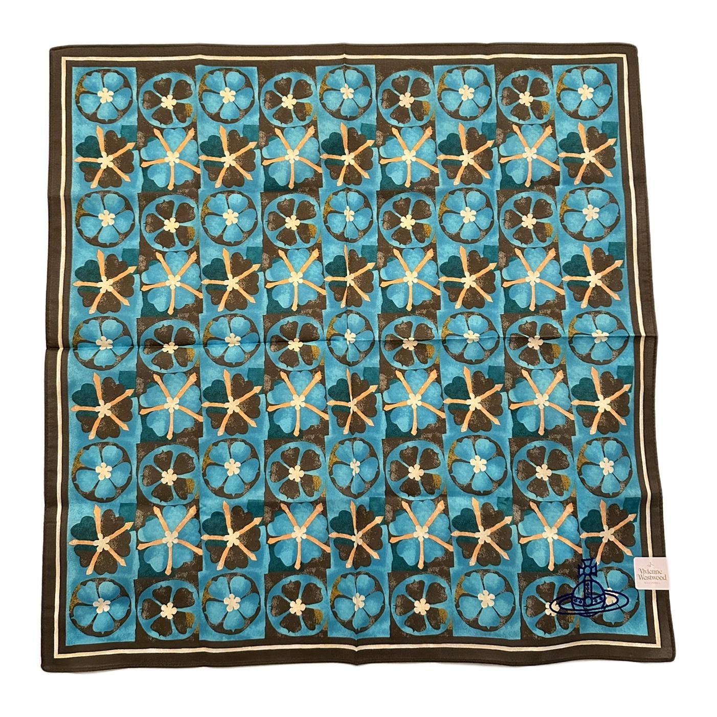 

Vivienne Westwood Шёлковый шарф унисекс синий, Blue