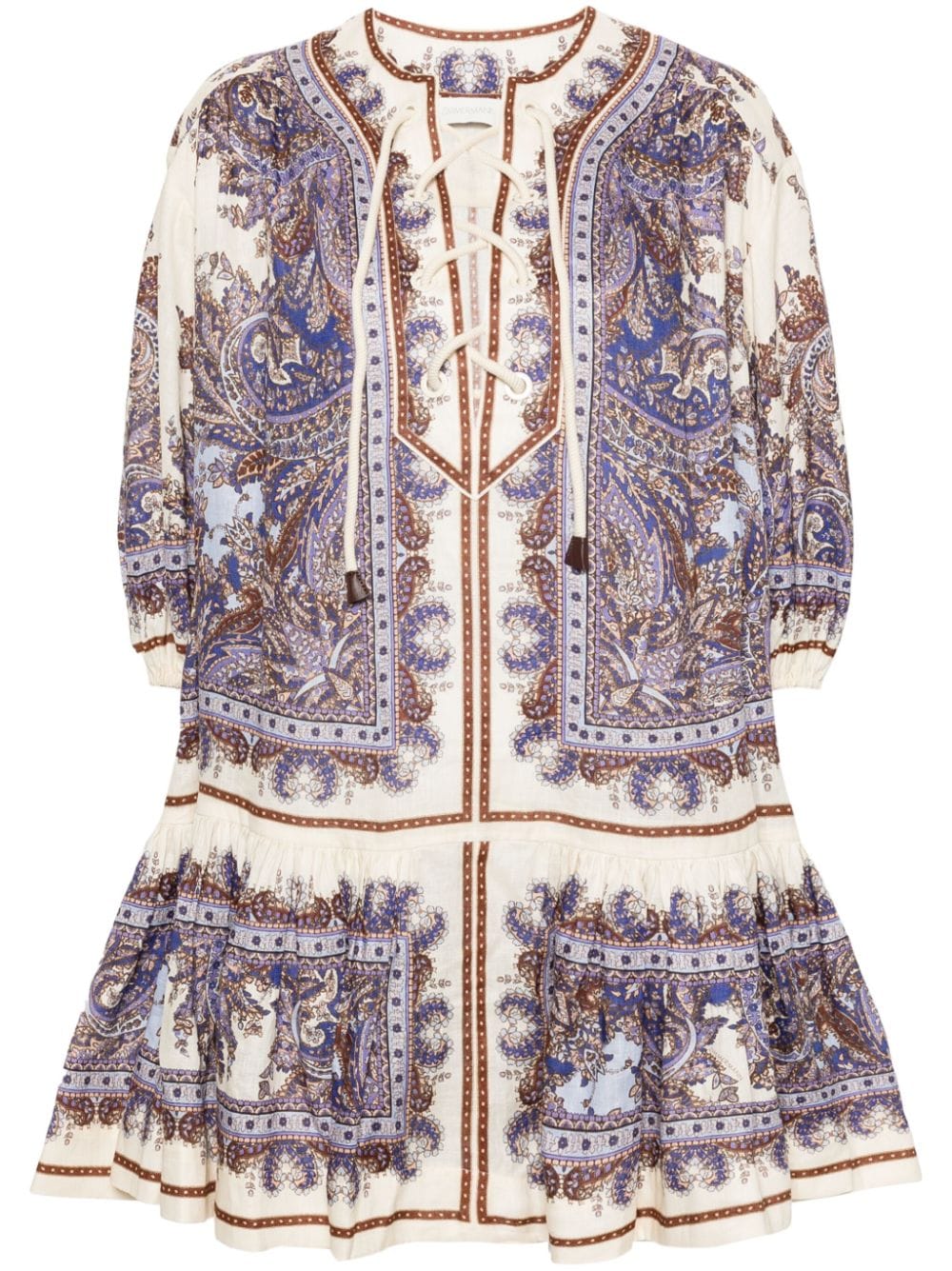 

Женское платье Zimmermann, фиолетовый