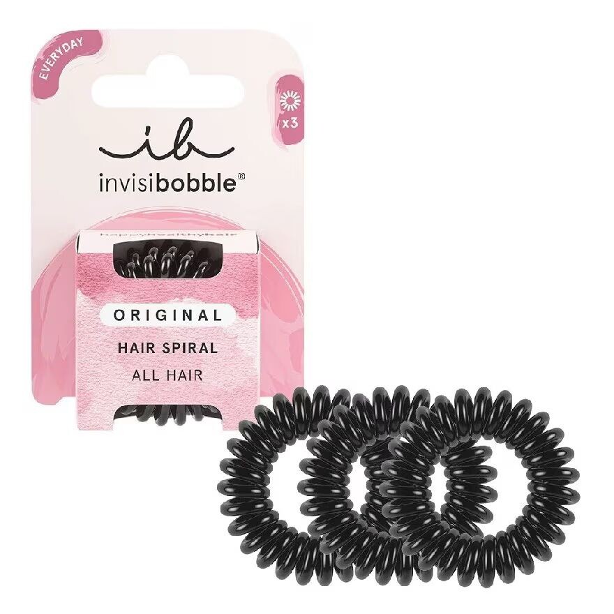 

Invisibobble Оригинальный True Black 3 шт, True Black