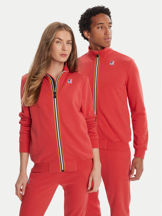 

Свитшот regular fit Augur K41225W K-Way, красный