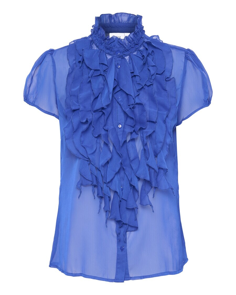

Блузка с коротким рукавом SAINT TROPEZ Blouse Lilja, синий