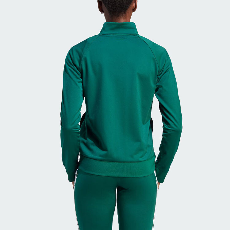 Спортивная куртка Primegreen Essentials зеленая Adidas — фото 3