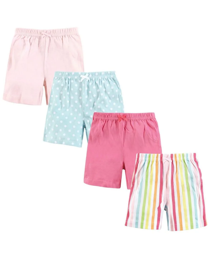 Комплект из 4 шорт и трусов Hudson Baby, Rainbow Stripe
