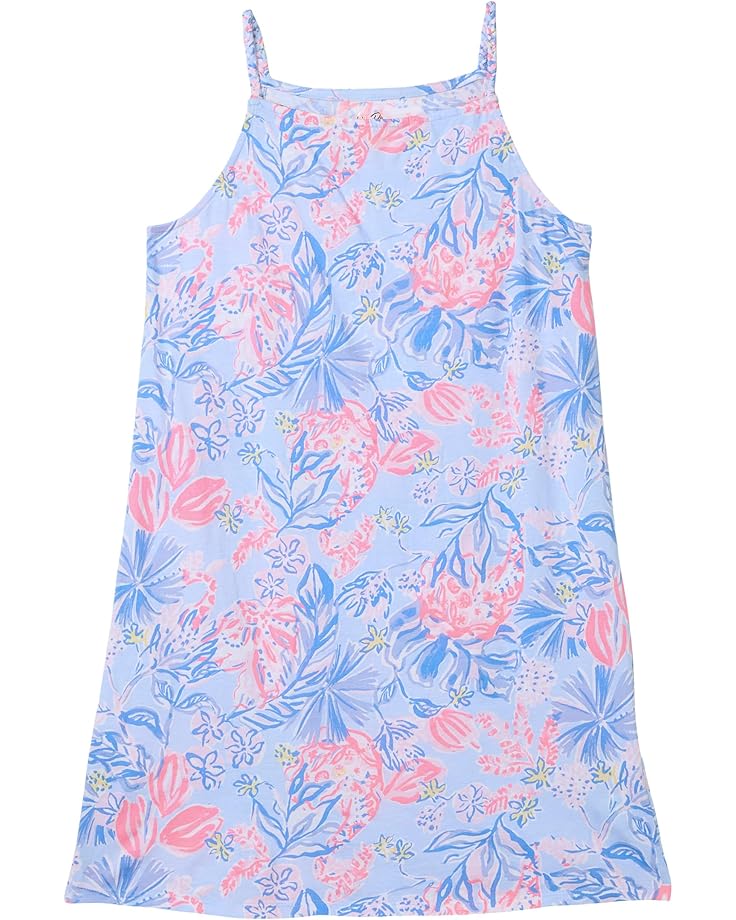 

Платье Lilly Pulitzer Kids Mini Kyleigh Dress, цвет Multi Elephant Splash