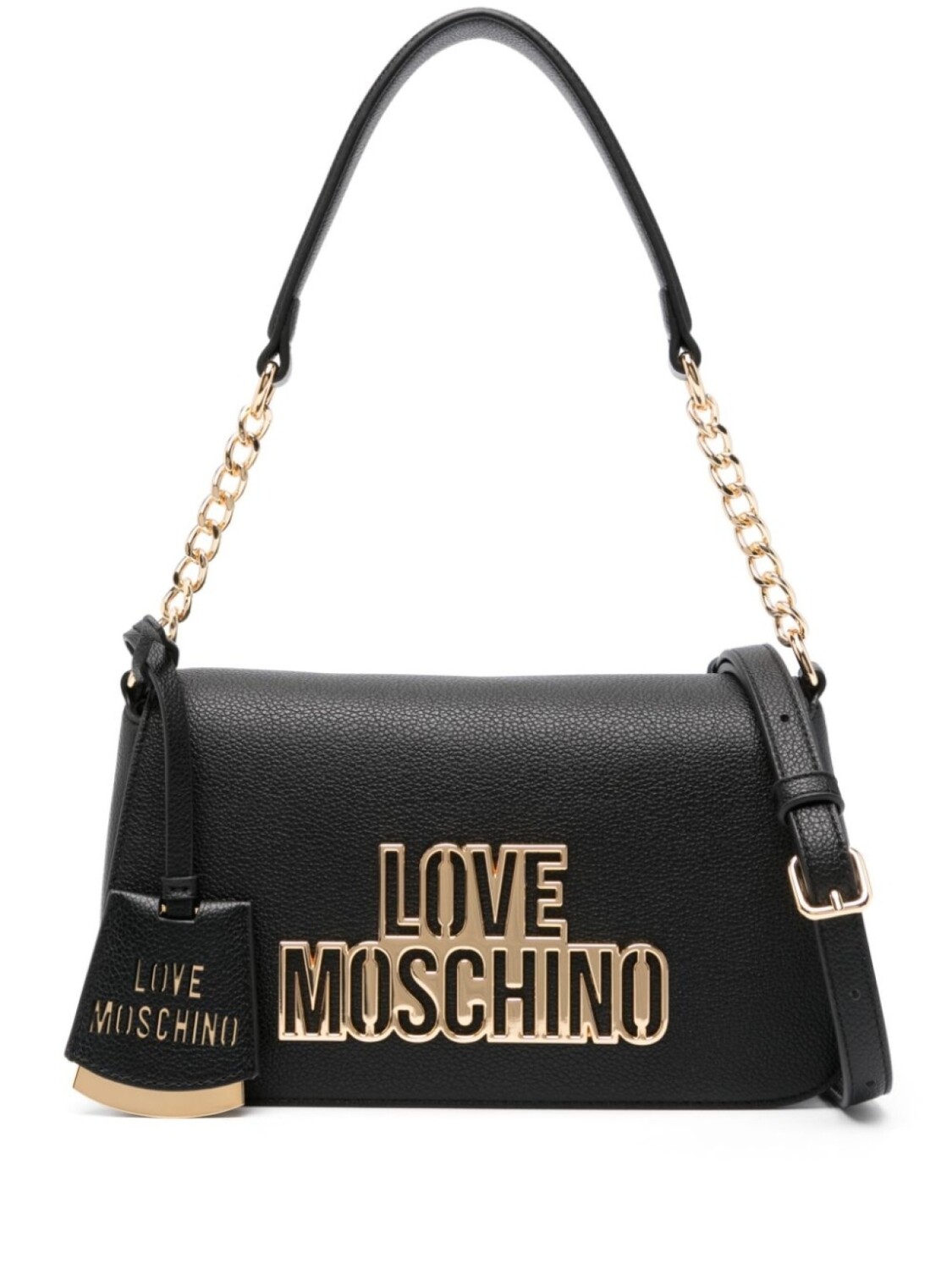 

Сумка через плечо с логотипом Love Moschino, черный
