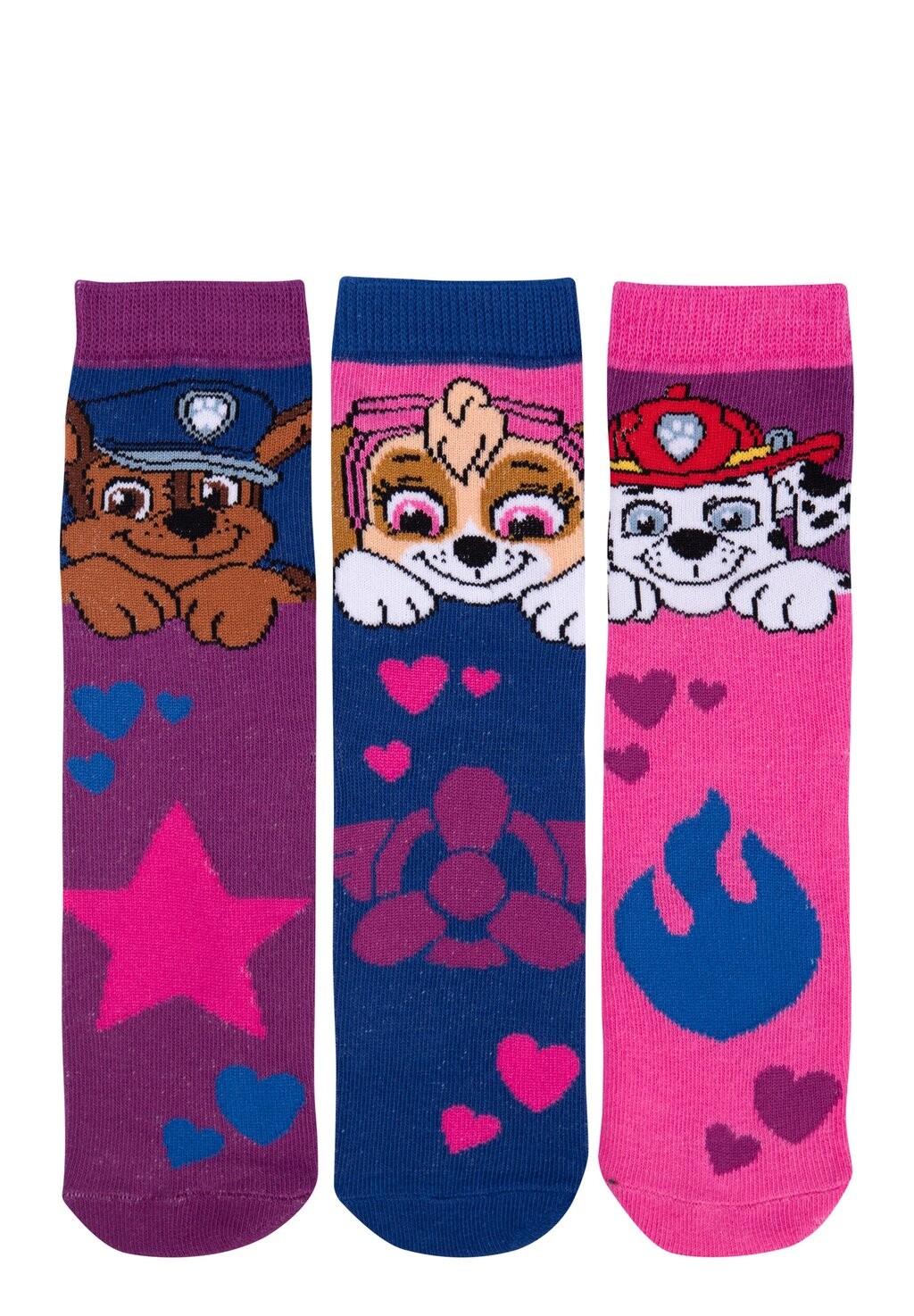 

Носки 3ER PACK Paw Patrol, розовый