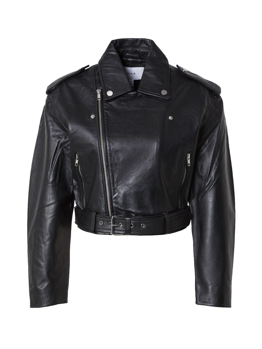 

Кожаная куртка VILA Between-Season Jacket VIROLEY, черный