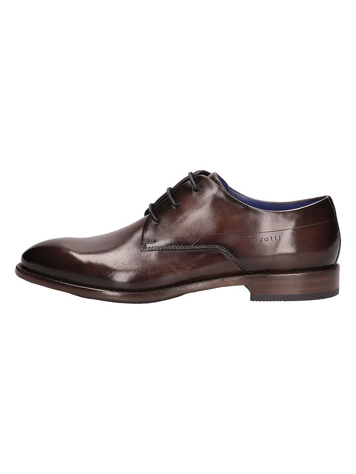 

Туфли на шнуровке Bugatti Leder-Schnürschuhe, коричневый