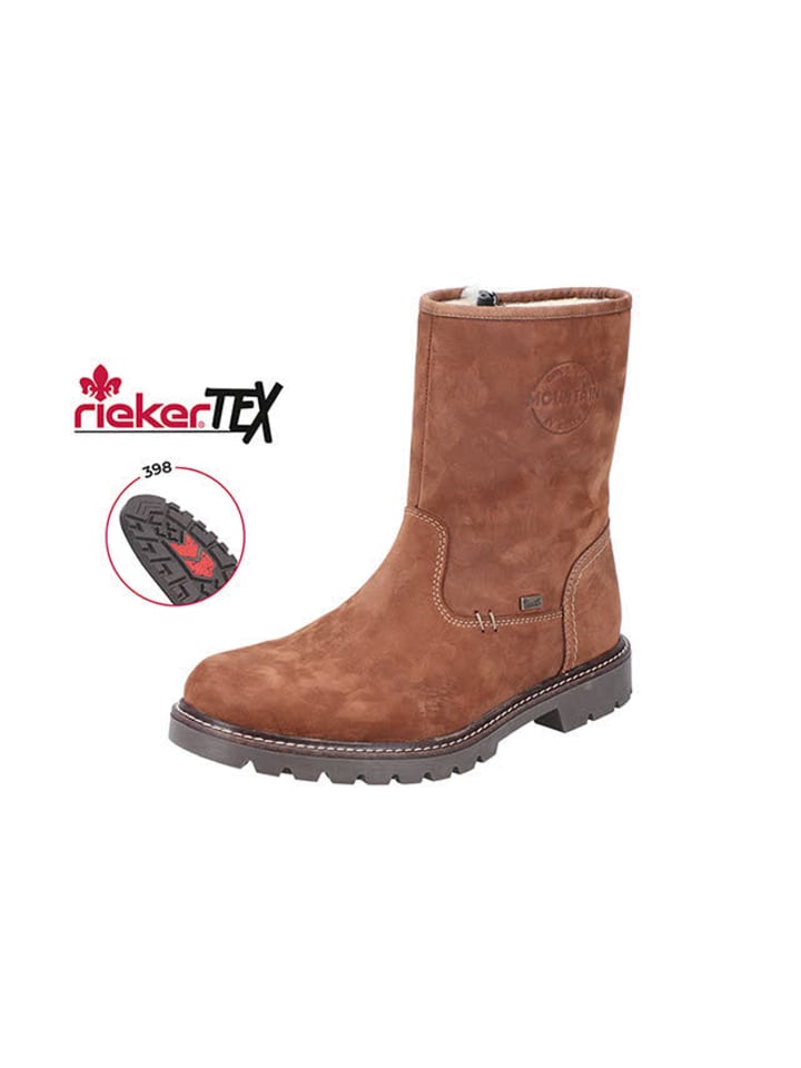 

Мужские теплые спортивные ботинки HWK коричневого цвета rieker