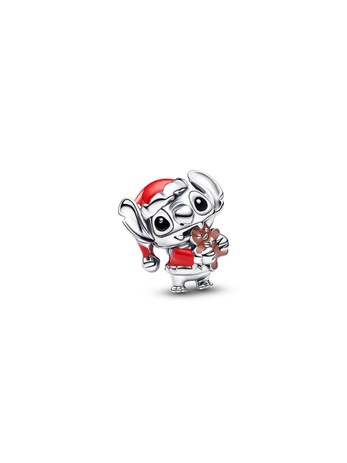 

Шарм Pandora Disney Stitch Holiday, серебро 925 пробы
