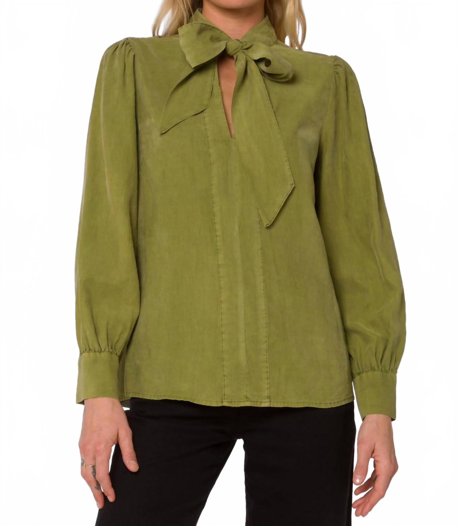 

Блузка Анастасия из античного мха Velvet Heart, Antique Moss