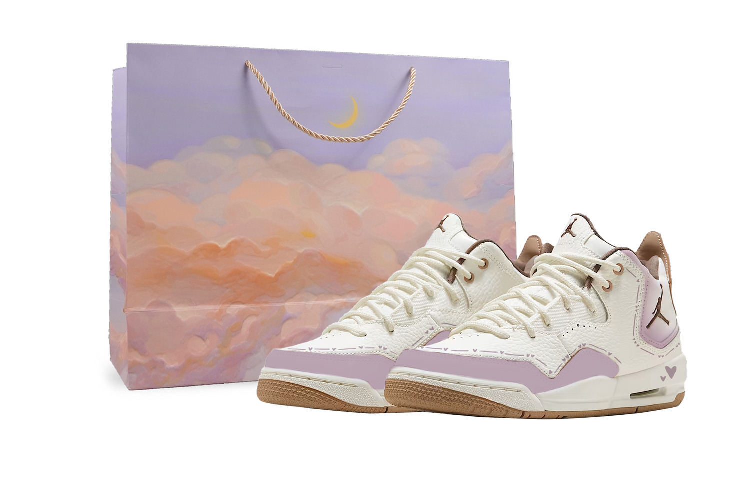 

Детские баскетбольные кроссовки Courtside 23 для школьников Jordan, фиолетовый