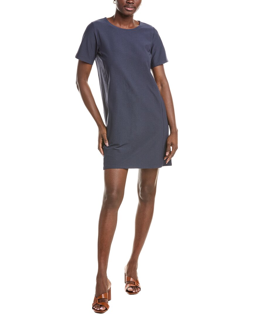 

EILEEN FISHER Petite Майка-платье с круглым вырезом, Ocean