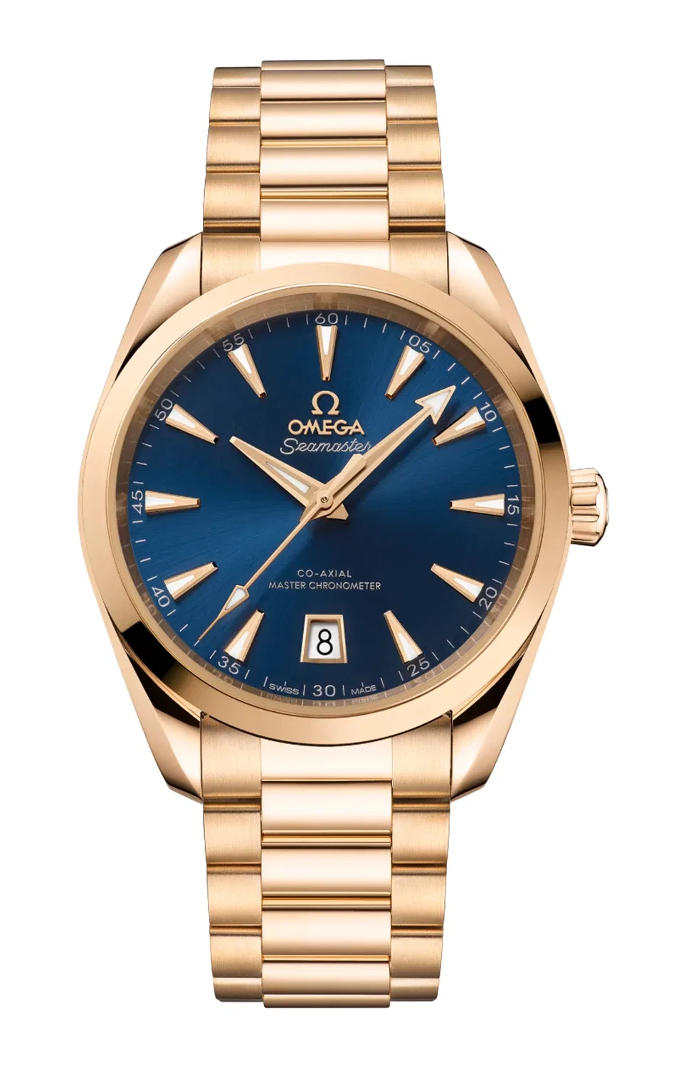 SEAMASTER AQUA TERRA 150M 38 ММ, ORO MOONSHINE НА ORO MOONSHINE - 220.50.38.20.03.001 OMEGA, золотой