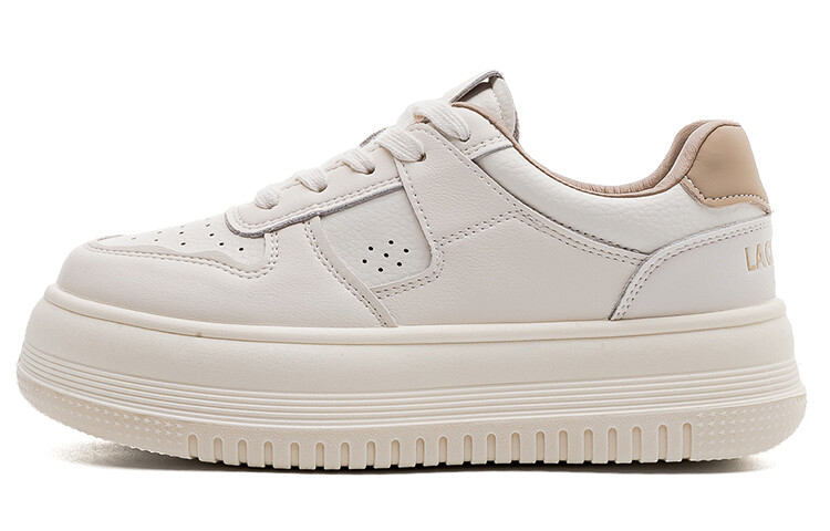 

Кроссовки La Chapelle Skateboarding Shoes Women's Low-top, белый/черный