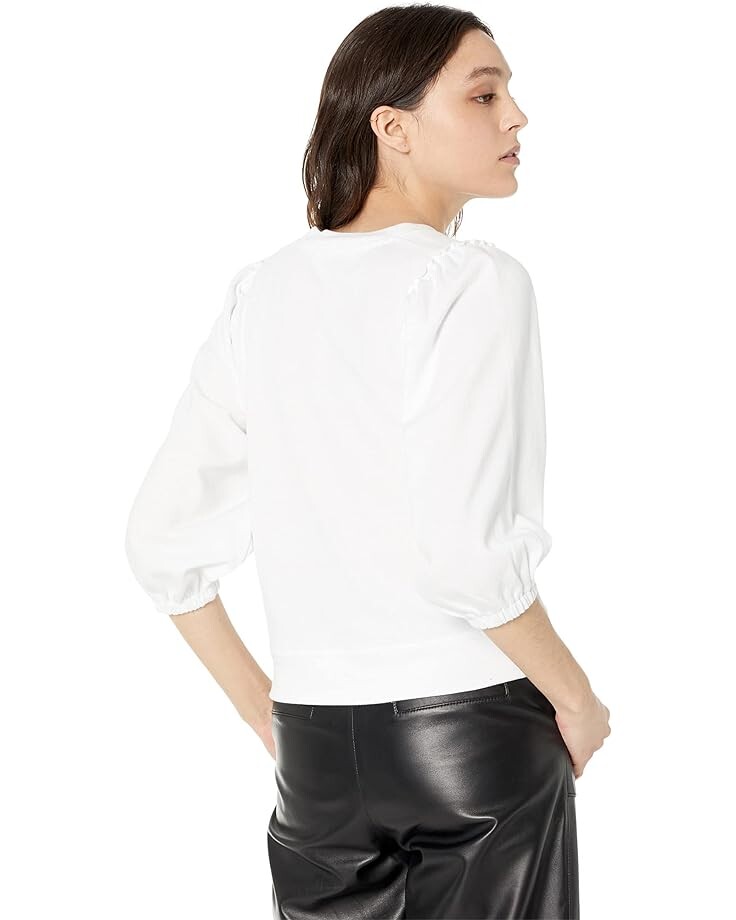 

Пуловер Splendid Eco Bubble Sleeve Pullover, белый