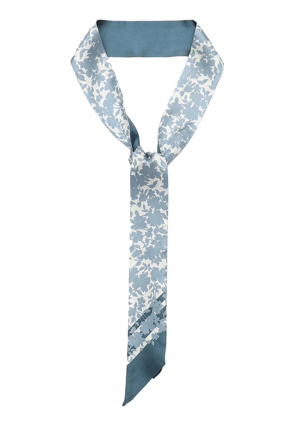 

Шарф OVERGROWN FLORAL SKINNY MICHAEL Michael Kors, синий