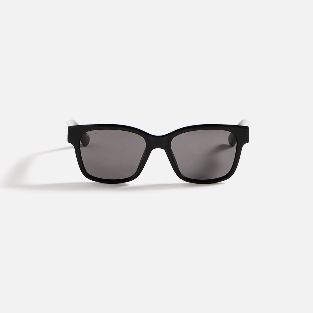 

Солнцезащитные очки Gucci Square Sunglasses, цвет Black/Grey