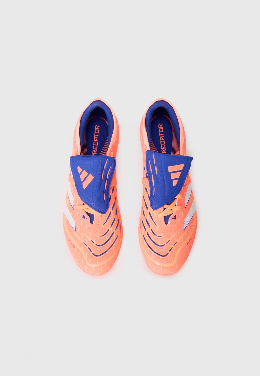 Кроссовки Adidas Performance PREDATOR PRO FOLD-OVER TONGUE FIRM GROUND FOOTBALL BOOTS, Signal Coral/White/Beam Orange/Coral — фото 4