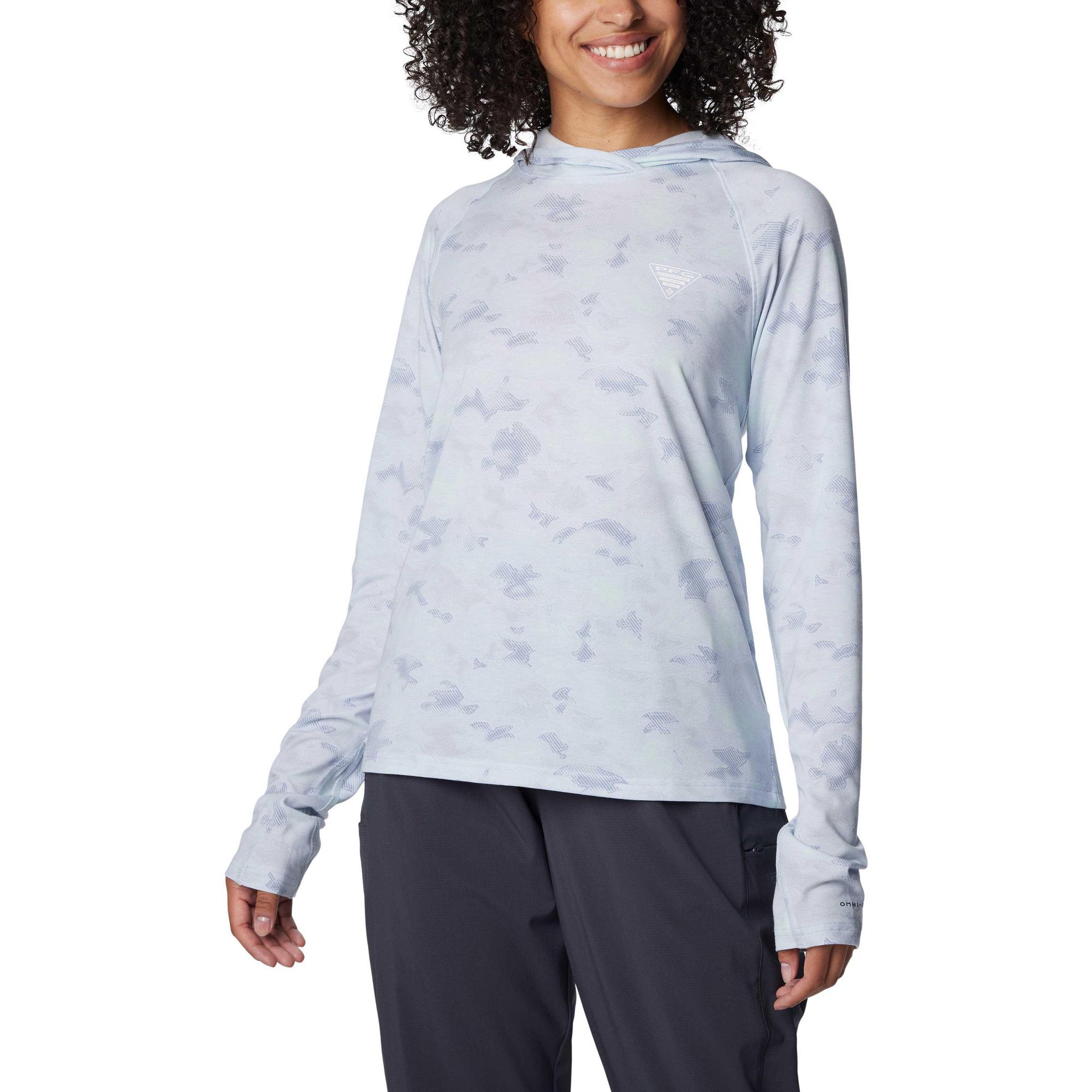 

Женская толстовка PFG Uncharted Columbia, Cirrus Grey Uncharted Waters