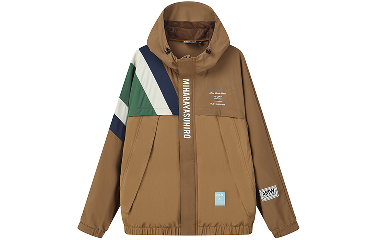 

FILA Куртка MIHARA YASUHIRO, Brown Yellow & Chestnut Brown