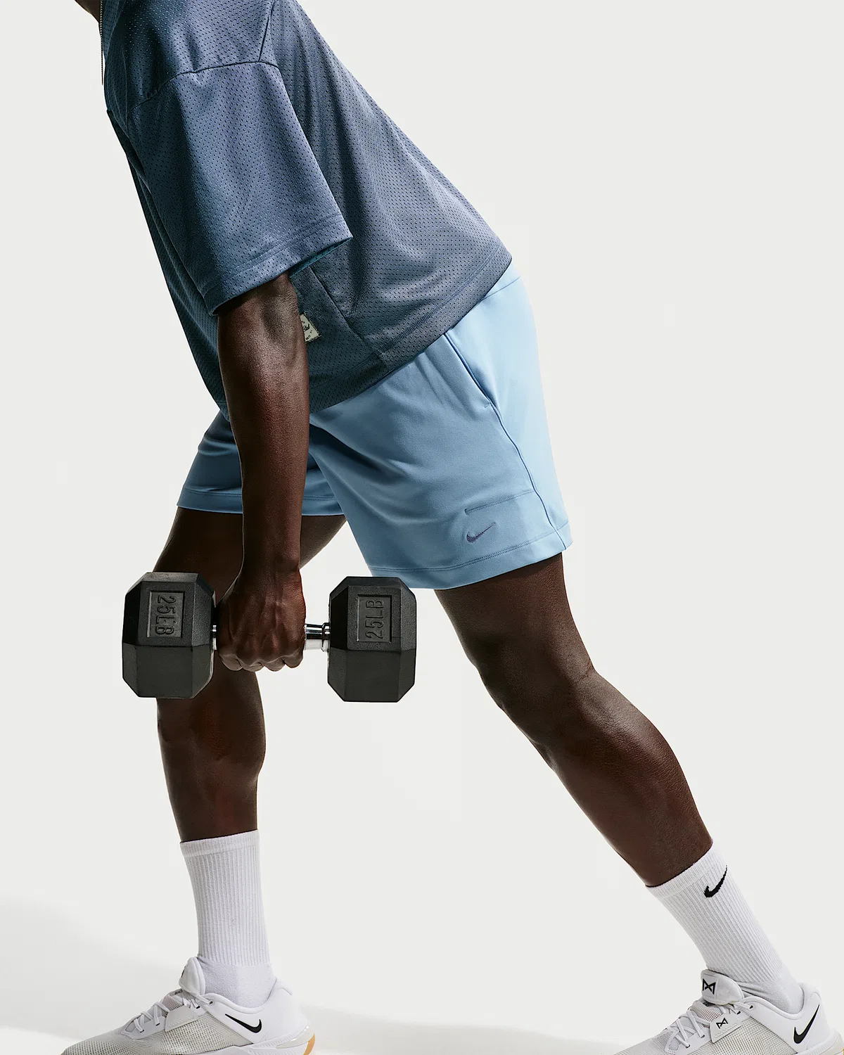 Мужские шорты Dri-FIT 7" Performance Nike Primary NanoKnit, Work Blue/Work Blue — фото 4