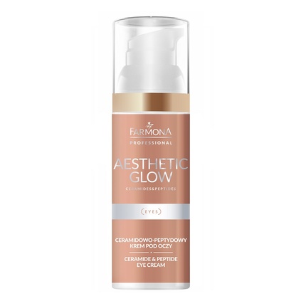 

Крем для кожи вокруг глаз с керамидами и пептидами Aesthetic Glow 50 мл Farmona
